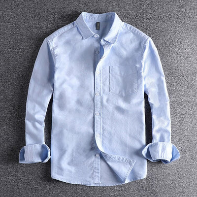 Camisa Roman – Manga Longa em Algodão Premium