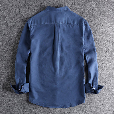 Camisa Roman – Manga Longa em Algodão Premium