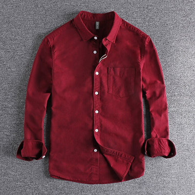Camisa Roman – Manga Longa em Algodão Premium