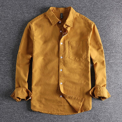 Camisa Roman – Manga Longa em Algodão Premium