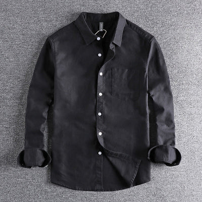 Camisa Roman – Manga Longa em Algodão Premium