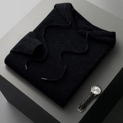 Suéter com Capuz Merino – Lã