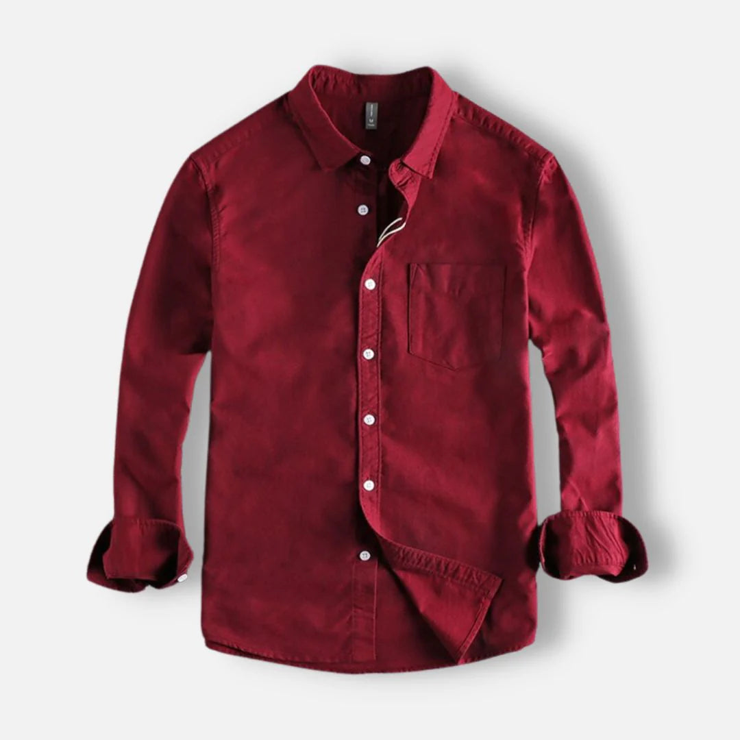 Camisa Roman – Manga Longa em Algodão Premium